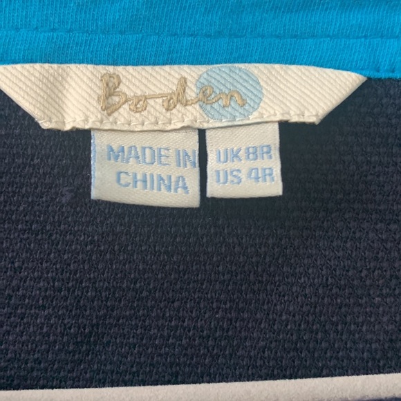 Boden Navy Alice Ponte Dress - Picture 3 of 4